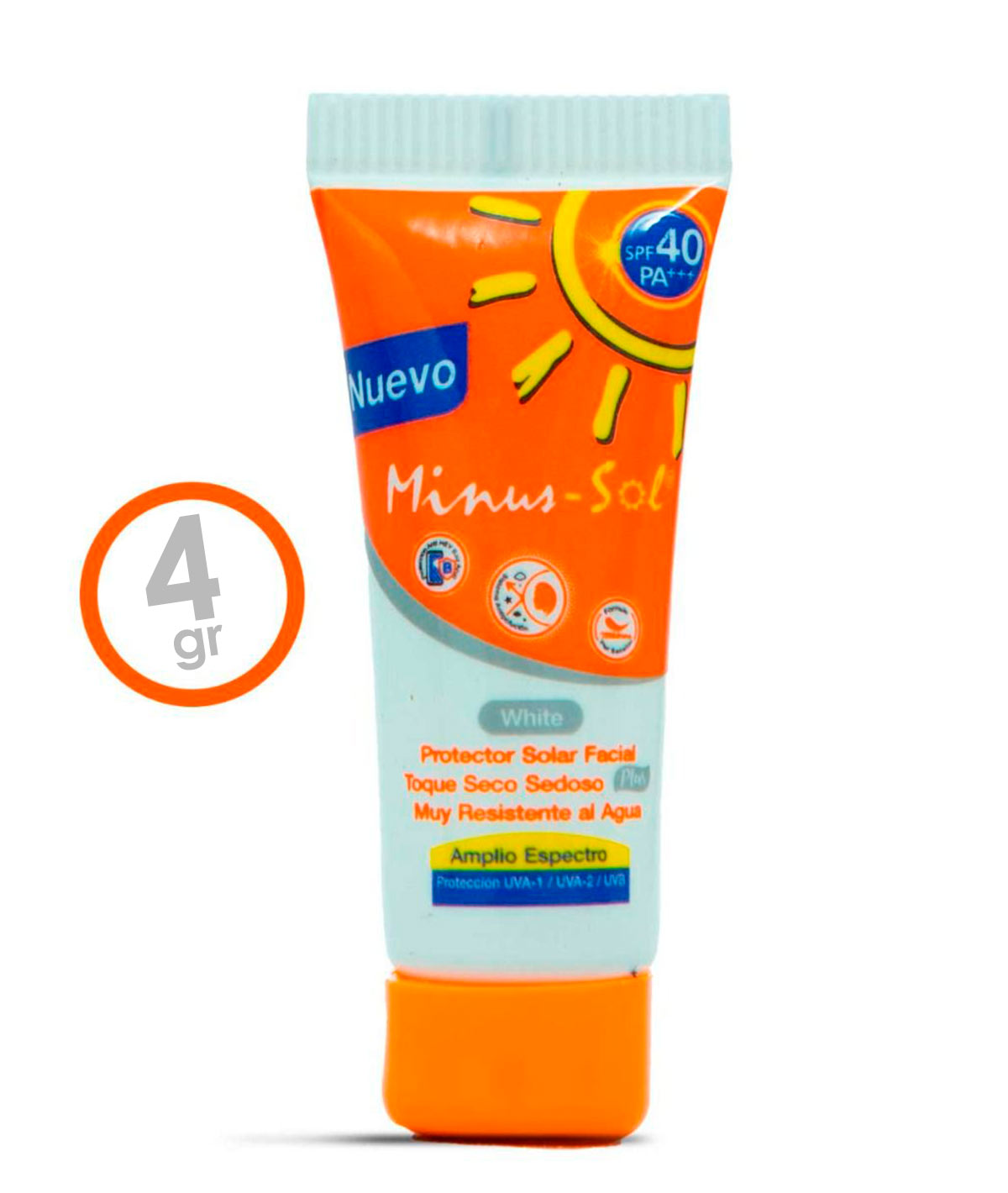 Minus Sol - Protector Solar - Tono Blanco(4 gr)